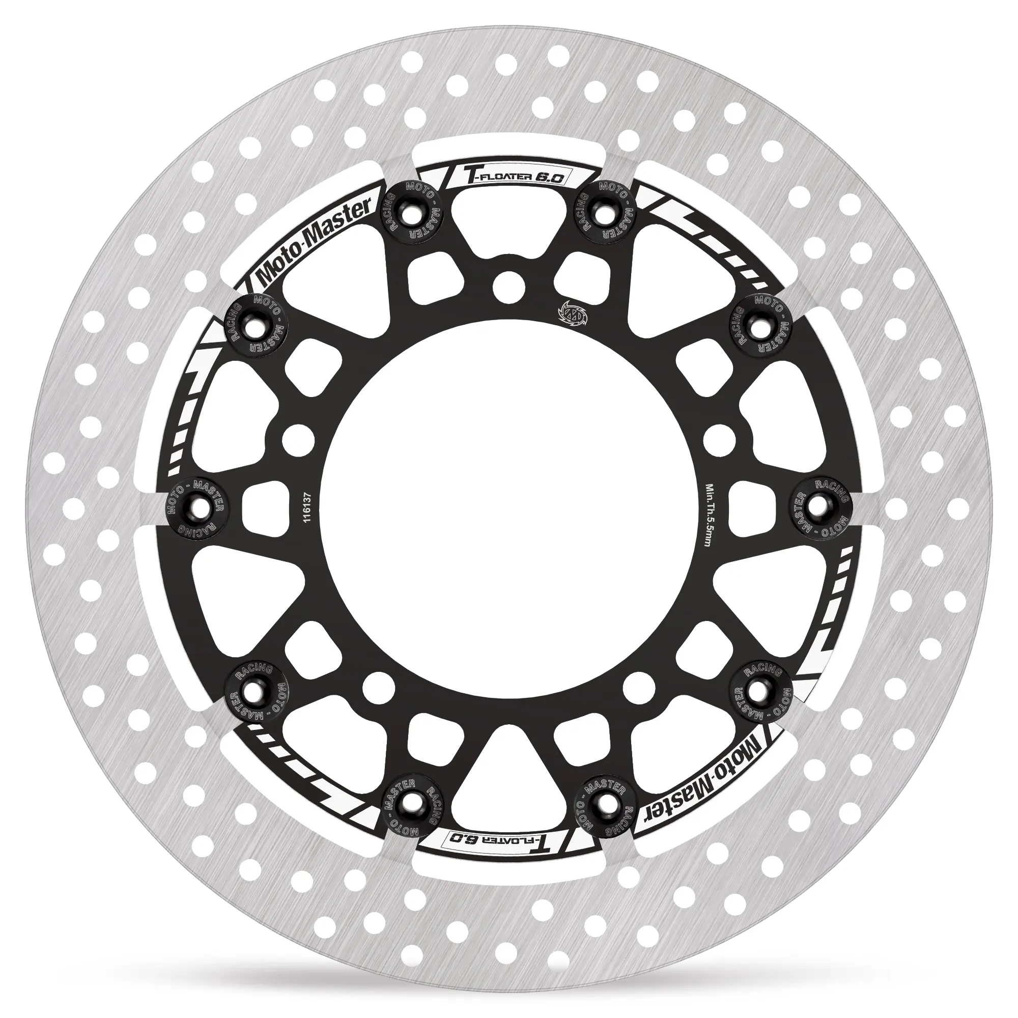 motomaster Moto-Master HALO series T-Floater brake rotor - Image 1