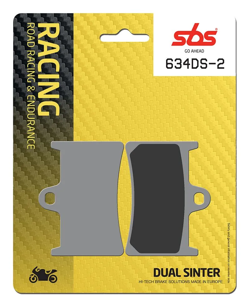 sbsdualsinter SBS DS Racing Dual Sintered Brake Pads - Image 1
