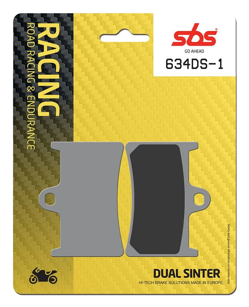 sbsdualsinterds1 SBS DS Racing Dual Sintered Brake Pads - Image 1